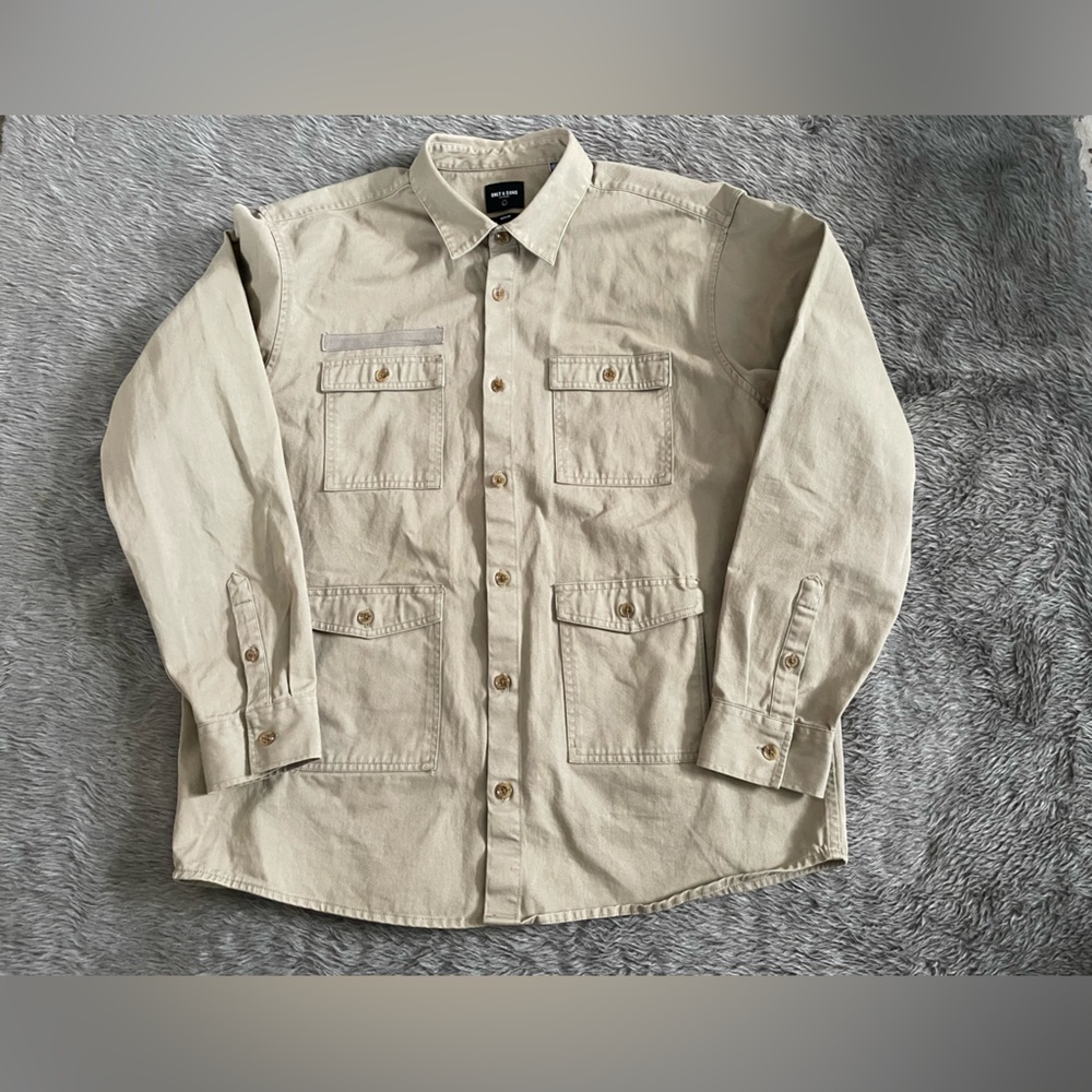 Men’s ONLY & SONS Military Style Longsleeve ( XXL )